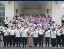 Lapas Kelas IIA Banyuasin Hadiri Acara Kenal Pamit Kakanwil DJP Sumsel, Wujudkan Transisi Kepemimpinan yang Harmonis