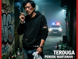 Setahun Buronan Penusuk Wartawan di PN Pangkalan Balai Tertangkap Kasus Narkoba