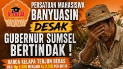 Harga Kelapa Anjlok 60 Persen, Persatuan Mahasiswa Banyuasin Desak Gubernur Sumsel Turun Tangan