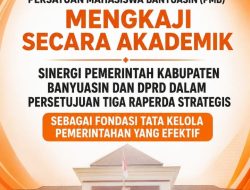 Kaji Sinergi Eksekutif-Legislatif, PMB Apresiasi Pengesahan Tiga Raperda Strategis di Banyuasin