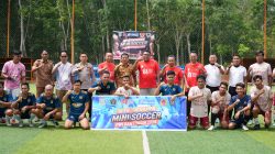 Asisten II Banyuasin Buka Open Turnamen Mini Soccer PWI, Diawali Laga Ekspedisi DPRD vs PWI Banyuasin