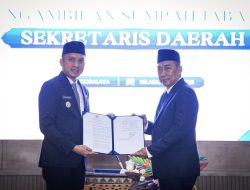 Bupati Panca Lantik Dicky Syailendra Sebagai Sekda Ogan Ilir Definitif