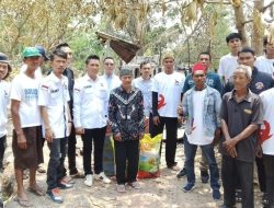 Aksi Kemanusiaan, PSI Ogan Ilir Salurkan Bantuan dan Dukungan Moril kepada Warga Pulau Semambu