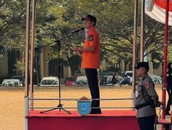 Bupati Panca Pimpin Apel Gelar Pasukan Karhutla 2026, Ingatkan Bahaya Puntung Rokok Sembarangan