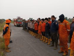 Tim Gabungan Tanggulangi Karhutla di Palem Raya, 2 Hektare Lahan Berhasil Dipadamkan