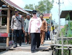 Tinjau Langsung Kerusakan Infrastruktur, Pemkab Banyuasin Komitmen Perbaiki Jerambah Titian di Sungsang IV